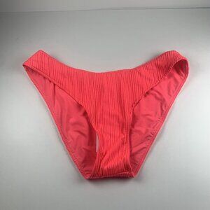 Becca by Rebecca Virtue Moon Ridge Adela Bikini Bottoms Women's Small Grapefruit